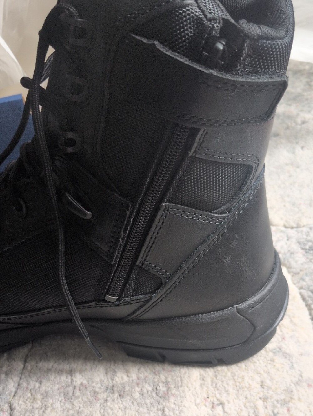 Bates Black Tactical 8" Lace-Up Duty Boots - Picture 7 of 13